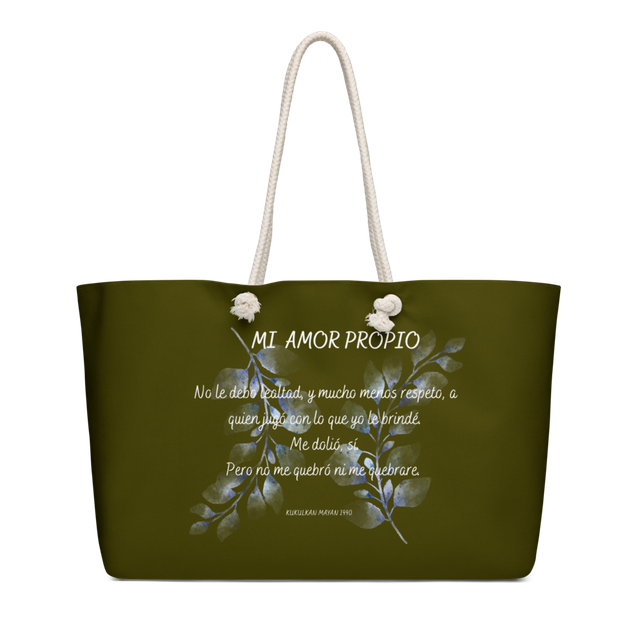 Kukulkan Weekender Bag- Blue- S