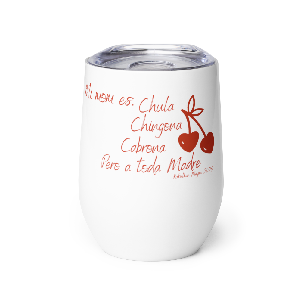Kukulkan Wine Tumbler: Madre
