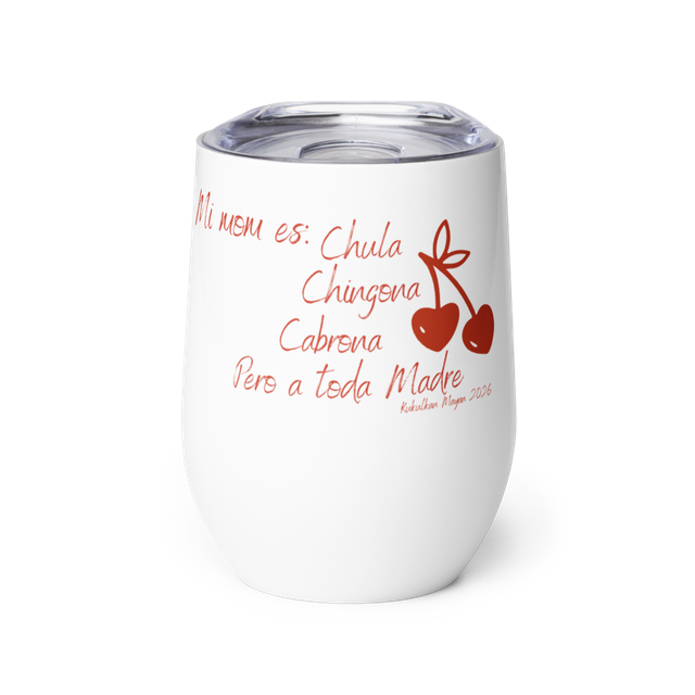 Kukulkan Wine Tumbler: Madre
