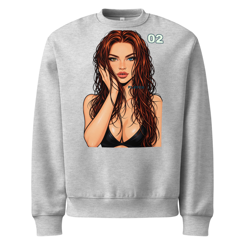 Freckled Redhead Girl Sticker | Stunning Heterochr