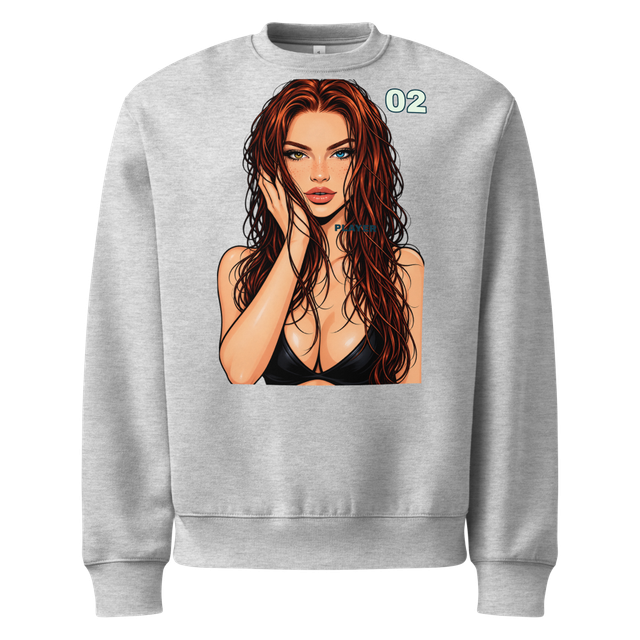 Freckled Redhead Girl Sticker | Stunning Heterochr