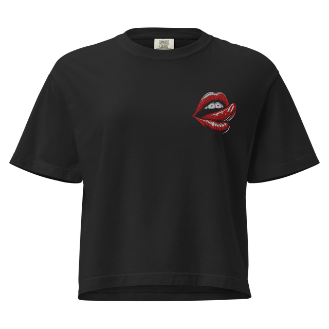 Red Lips Sticker | Glossy Kiss Lips