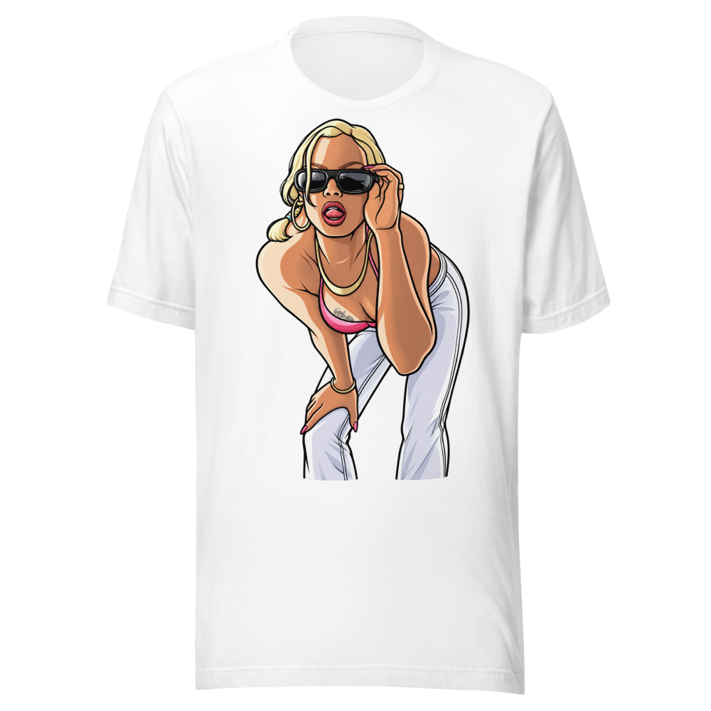 Sassy Girl with Sunglasses | Urban Fashion Sticker