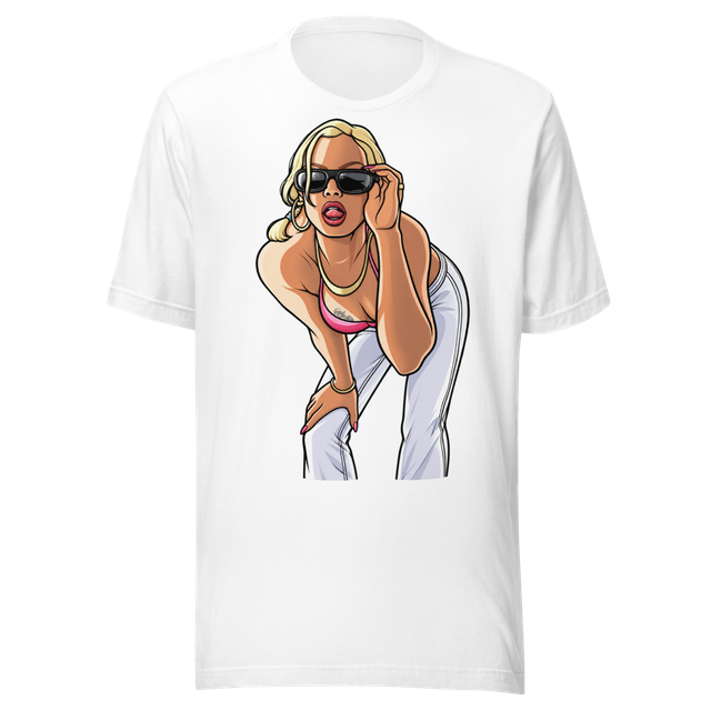 Sassy Girl with Sunglasses | Urban Fashion Sticker