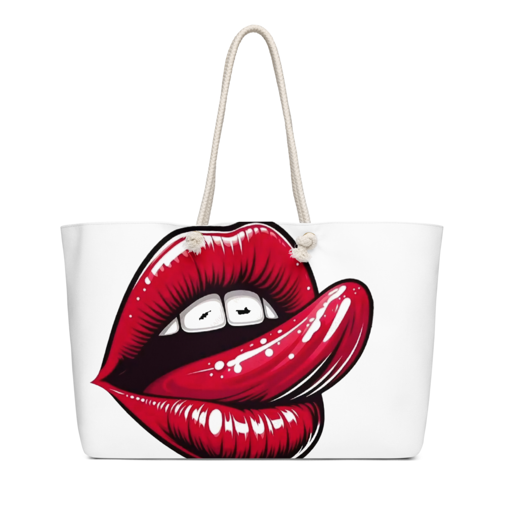 Red Lips Sticker | Glossy Kiss Lips