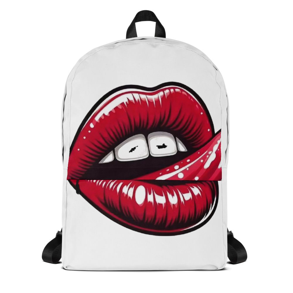 Red Lips Sticker | Glossy Kiss Lips