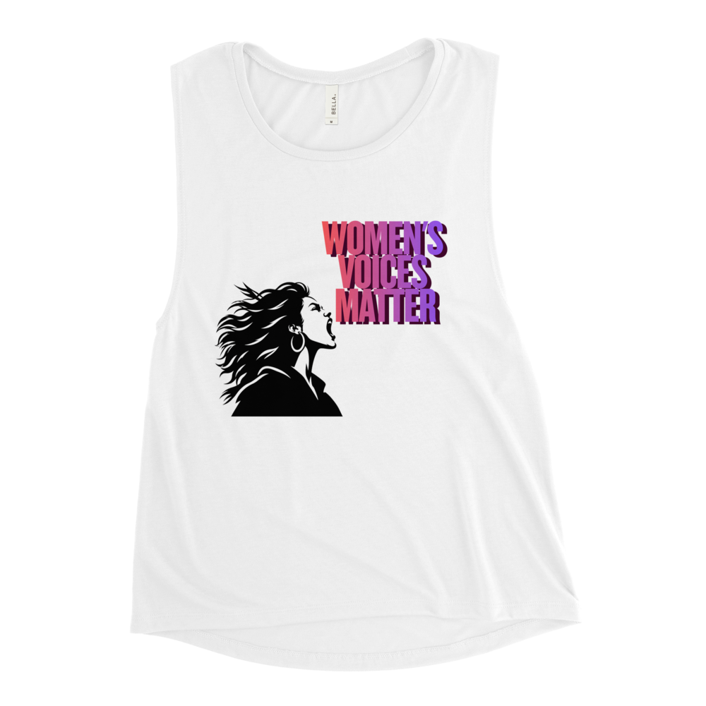 Women's Voices Matter Gym Tank