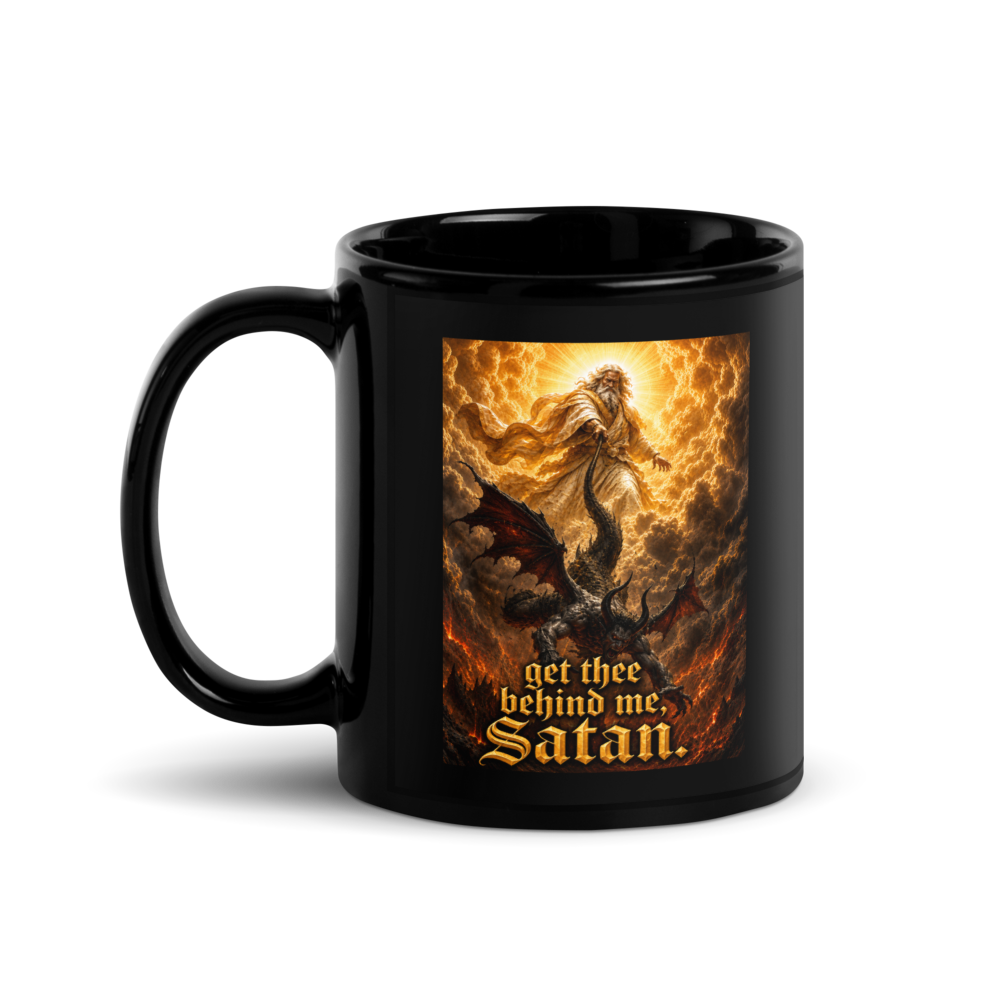 Get Thee Behind Me Satan Mug