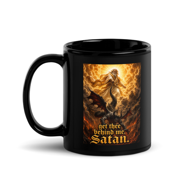 Get Thee Behind Me Satan Mug