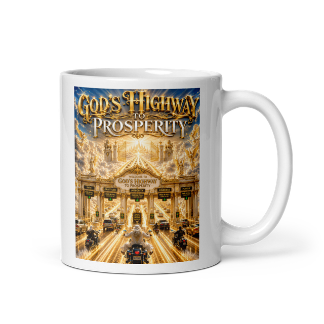 God's Highway To Prosperity Mug