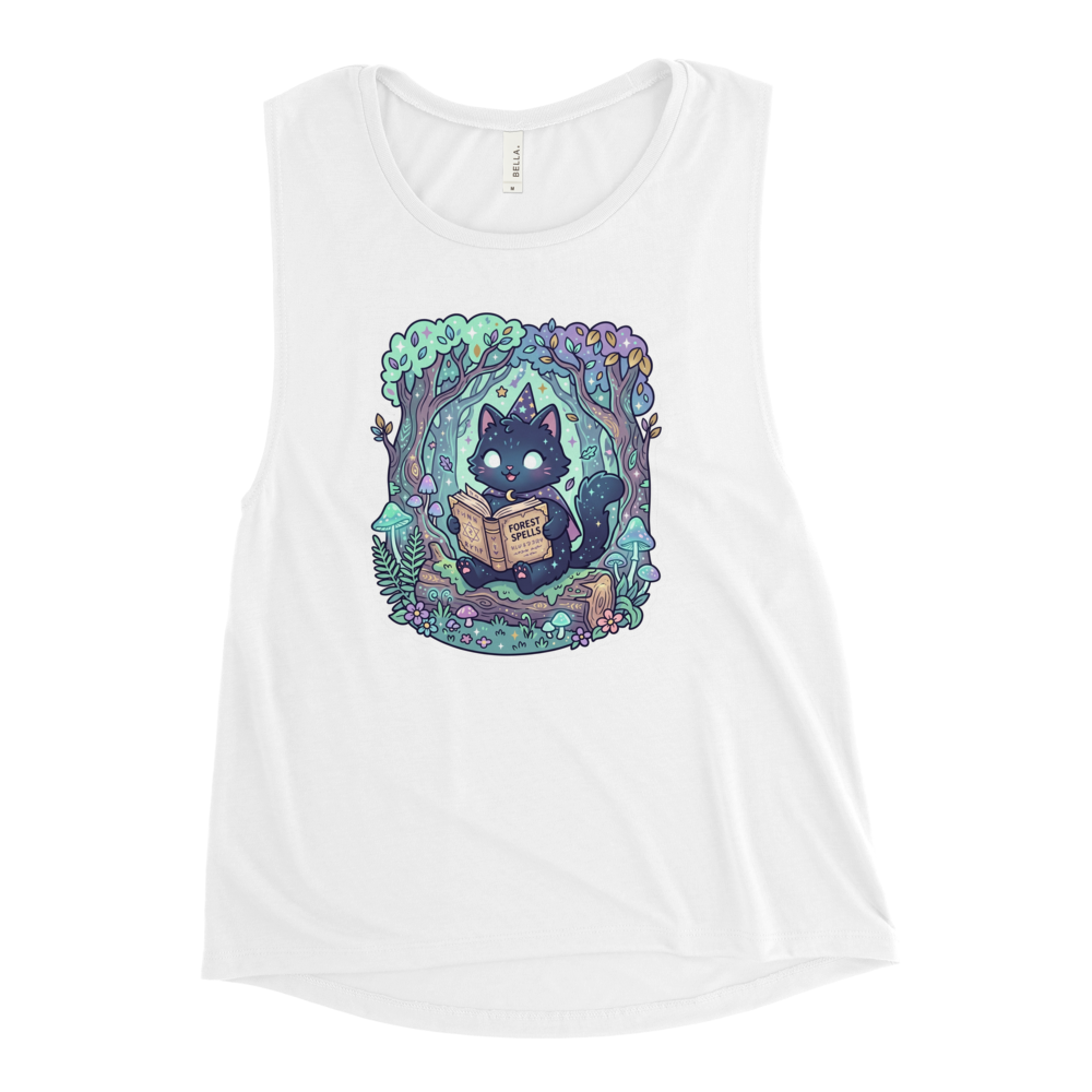Women's Cotton Muscle Tank – Sleeveless Gym & Casu
