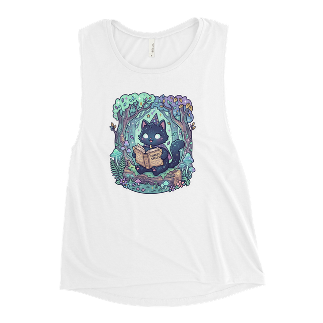 Women's Cotton Muscle Tank – Sleeveless Gym & Casu