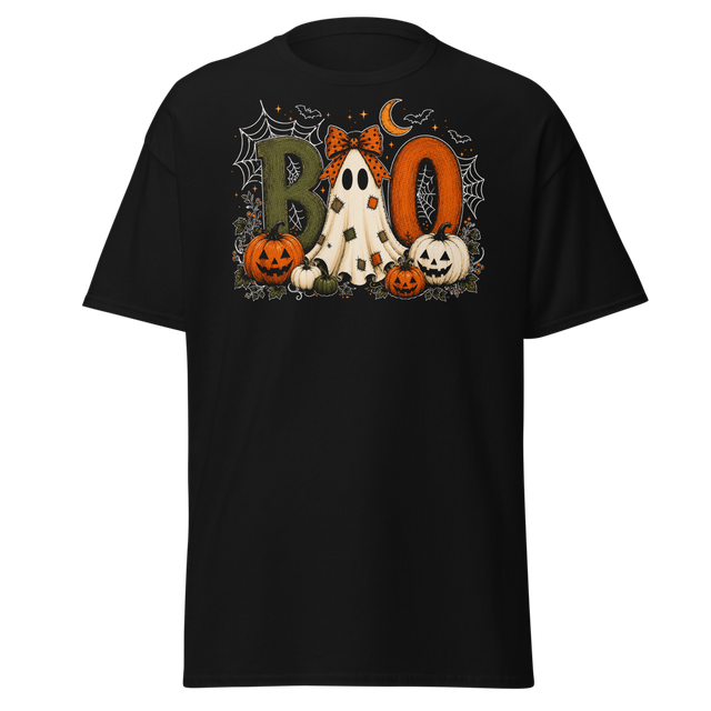BOO Ghost Pumpkin Halloween T-Shirt
