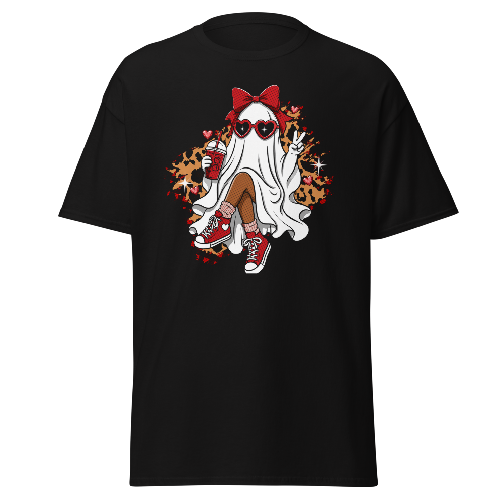 Cool Ghost Halloween Streetwear T-Shirt