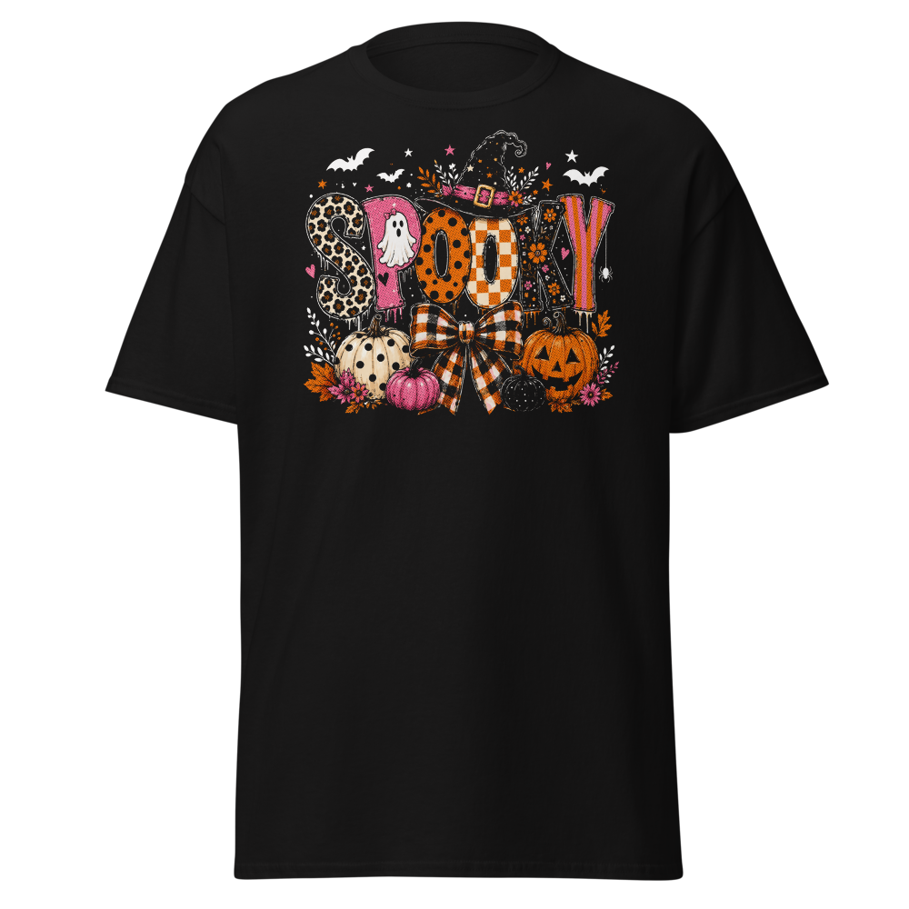 Spooky Halloween Ghost Pumpkin T-Shirt