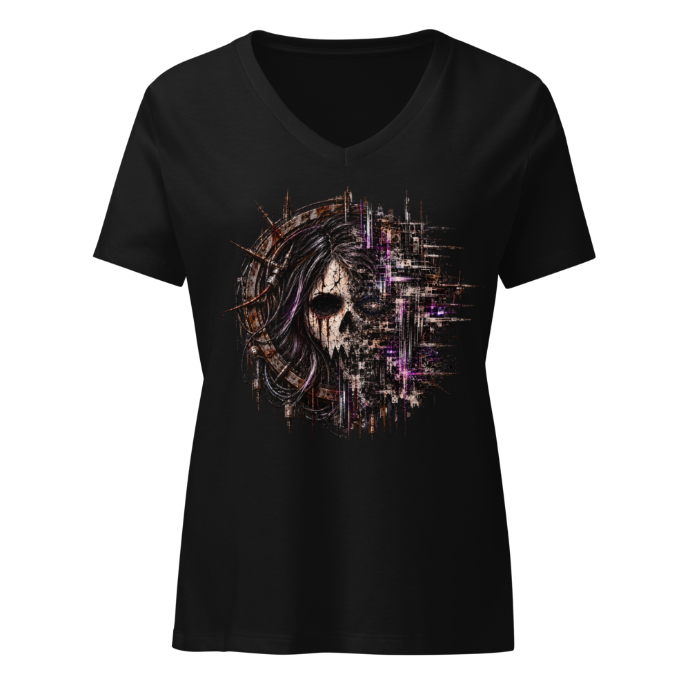Signal Decay Women's Relaxed V-Neck
