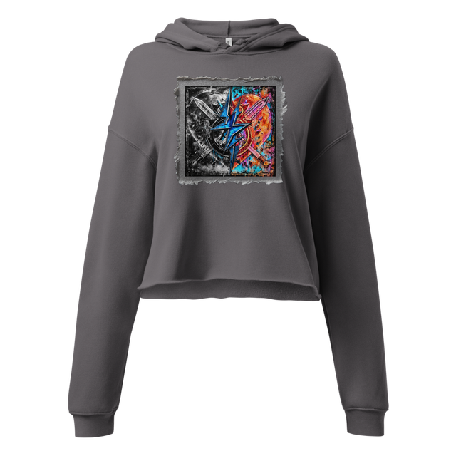 Naughty or Nice Women's Cropped Hoodie