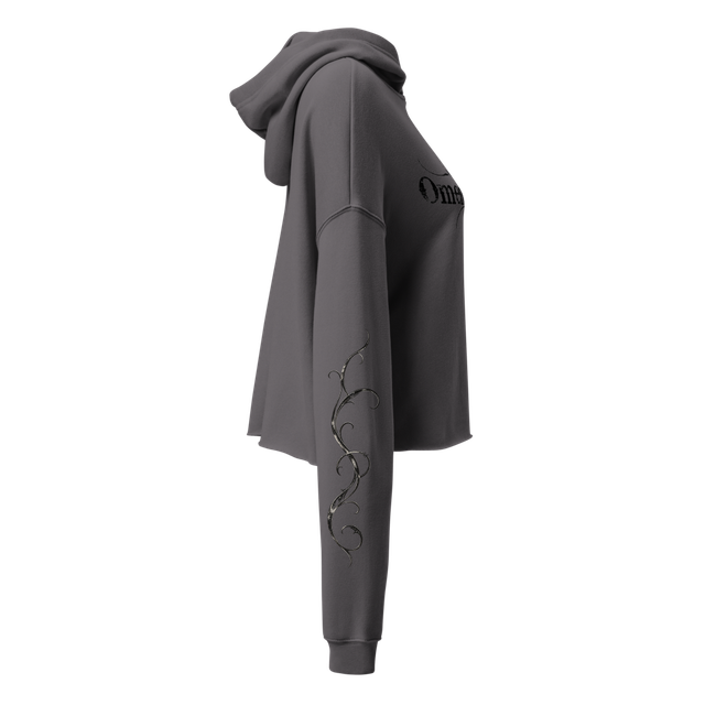 The Dark Basics Women's Cropped Hoodie
