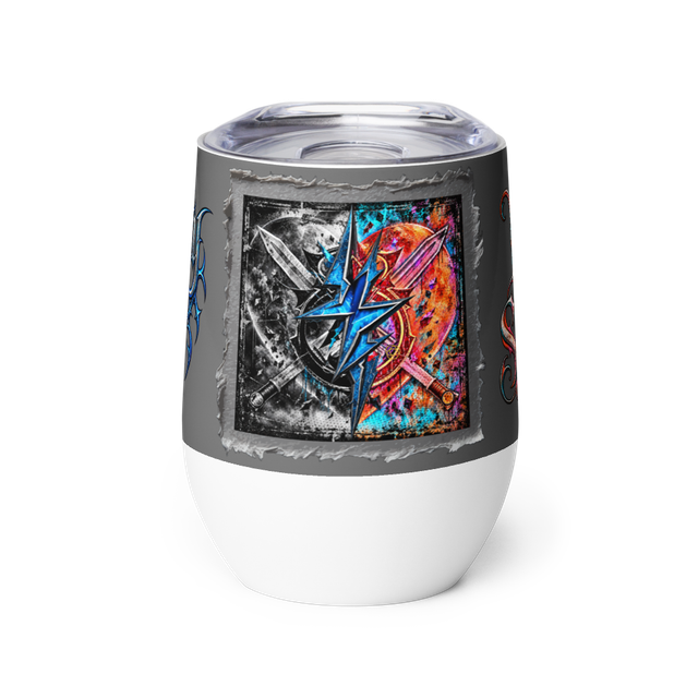 Naughty or Nice Wine Tumbler