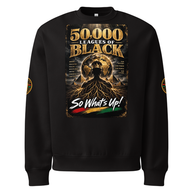 THE BLACK ASCENSION CREWNECK SWEATSHIRT