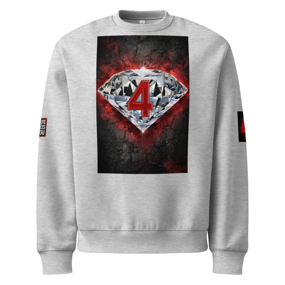 4 DIAMOND Hoodie — Support & Recovery Graphic