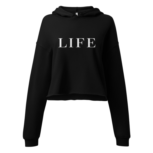 LIFE Cropped Hoody