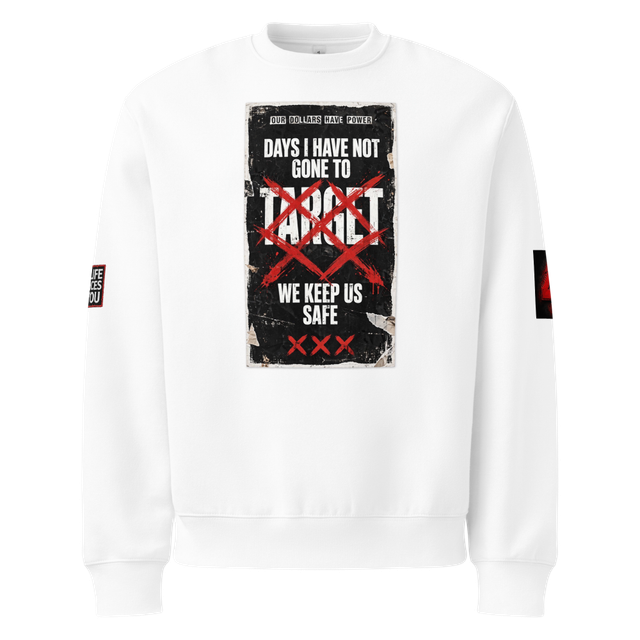 Target Boycott Graphic Crewneck Sweatshirt