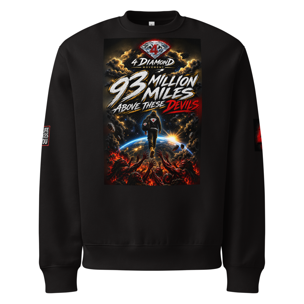 93 Million Miles Above These Devils Streetwear