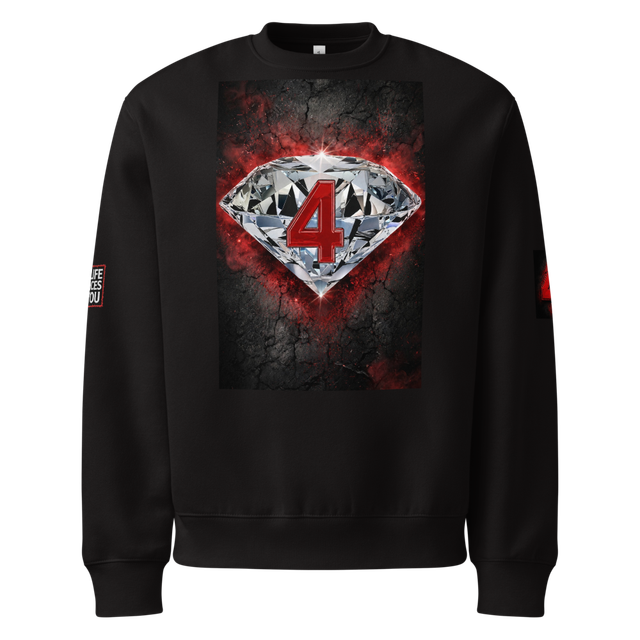 4 DIAMOND Hoodie — Support & Recovery Graphic