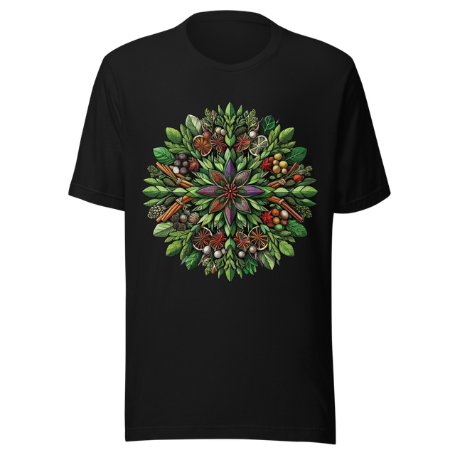 Herb Garden Mandala T-Shirt