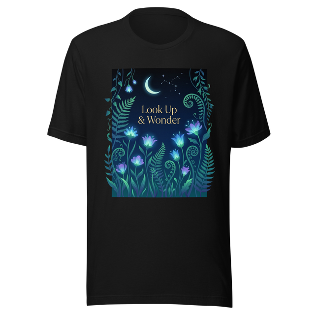 Look Up & Wonder Floral T-Shirt