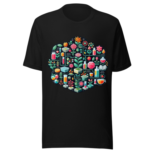 Botanical Infographic T-Shirt