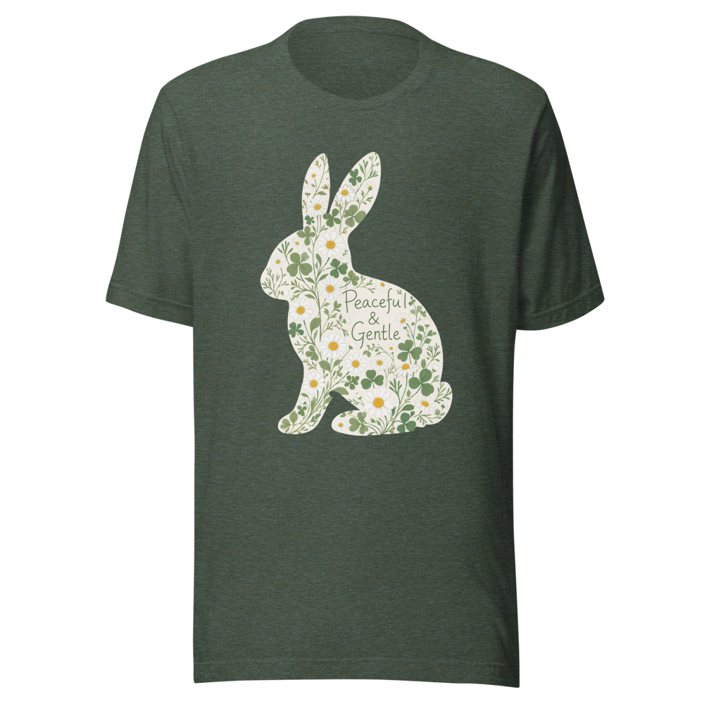 Peaceful & Gentle Meadow Rabbit T-Shirt