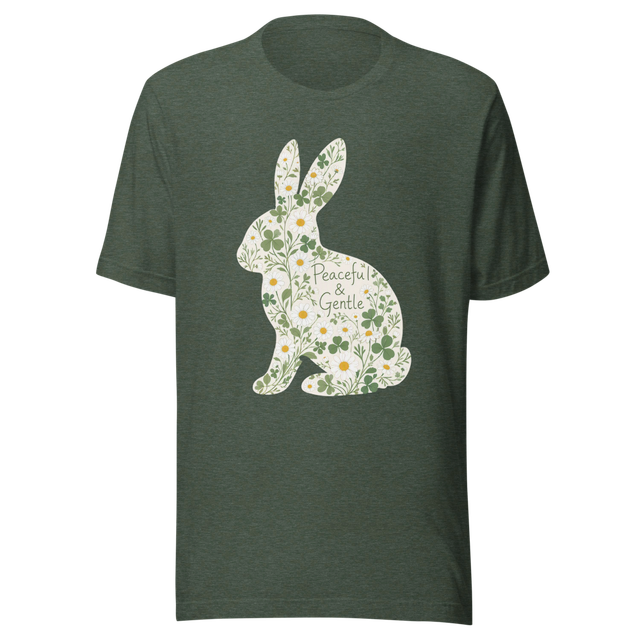 Peaceful & Gentle Meadow Rabbit T-Shirt