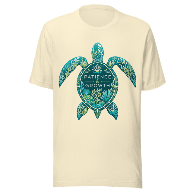 Patience & Growth Ocean Turtle T-Shirt