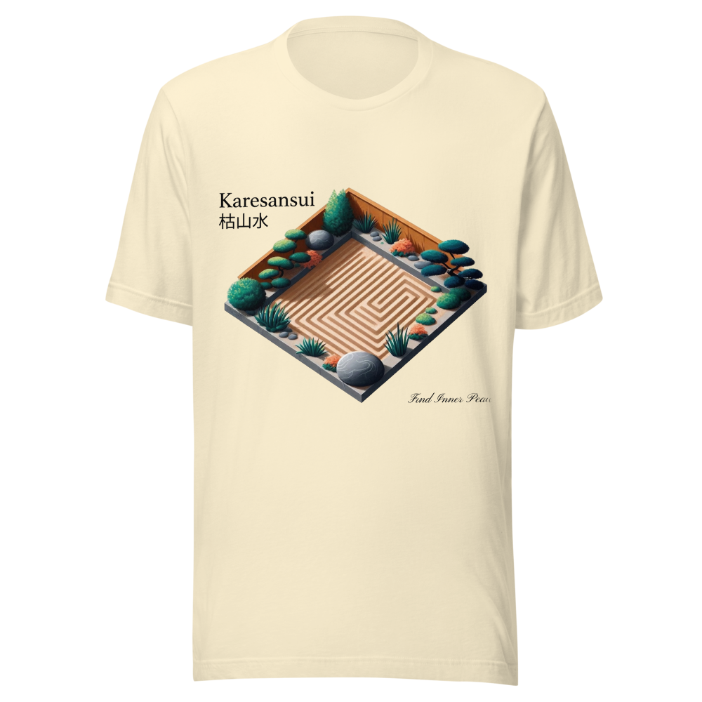 Karesansui Zen Garden T-Shirt