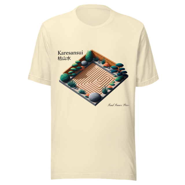 Karesansui Zen Garden T-Shirt