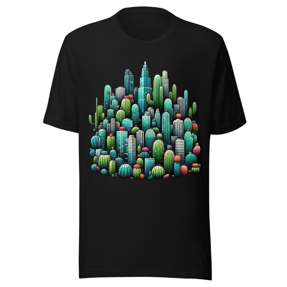 Cactus Cityscape T-Shirt