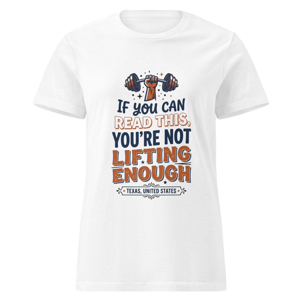 Funny Gym Quote – You’re Not Lifting Enough