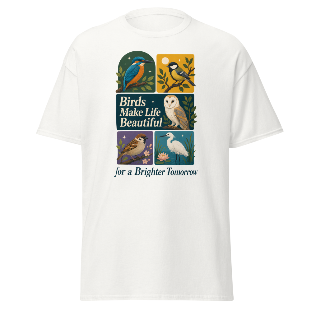 Unisex Classic Tee l Birds l graphic tee