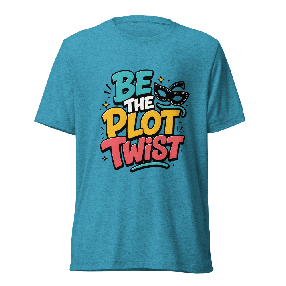 Unisex Tri-Blend T-Shirt l Plot l graphic