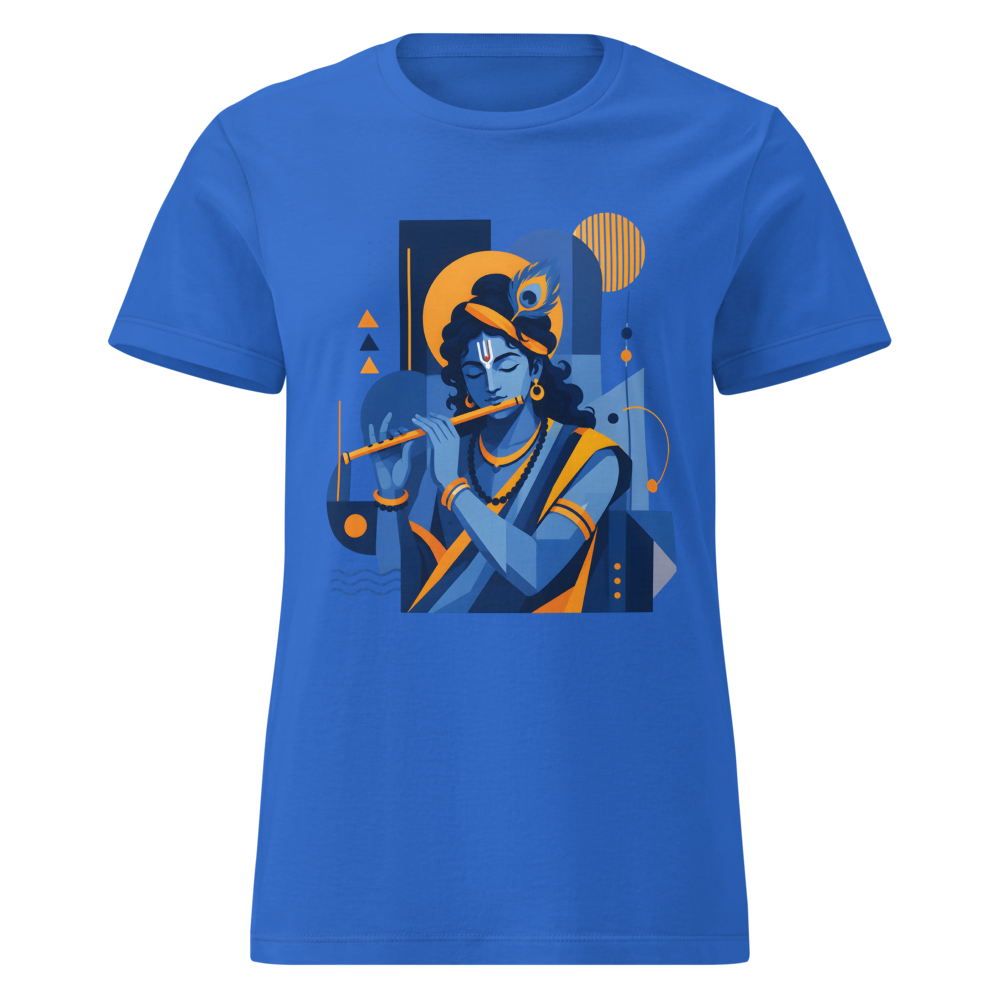 Women's Basic Softstyle T-Shirt l Krishna