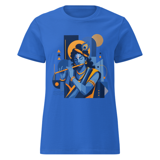 Women's Basic Softstyle T-Shirt l Krishna