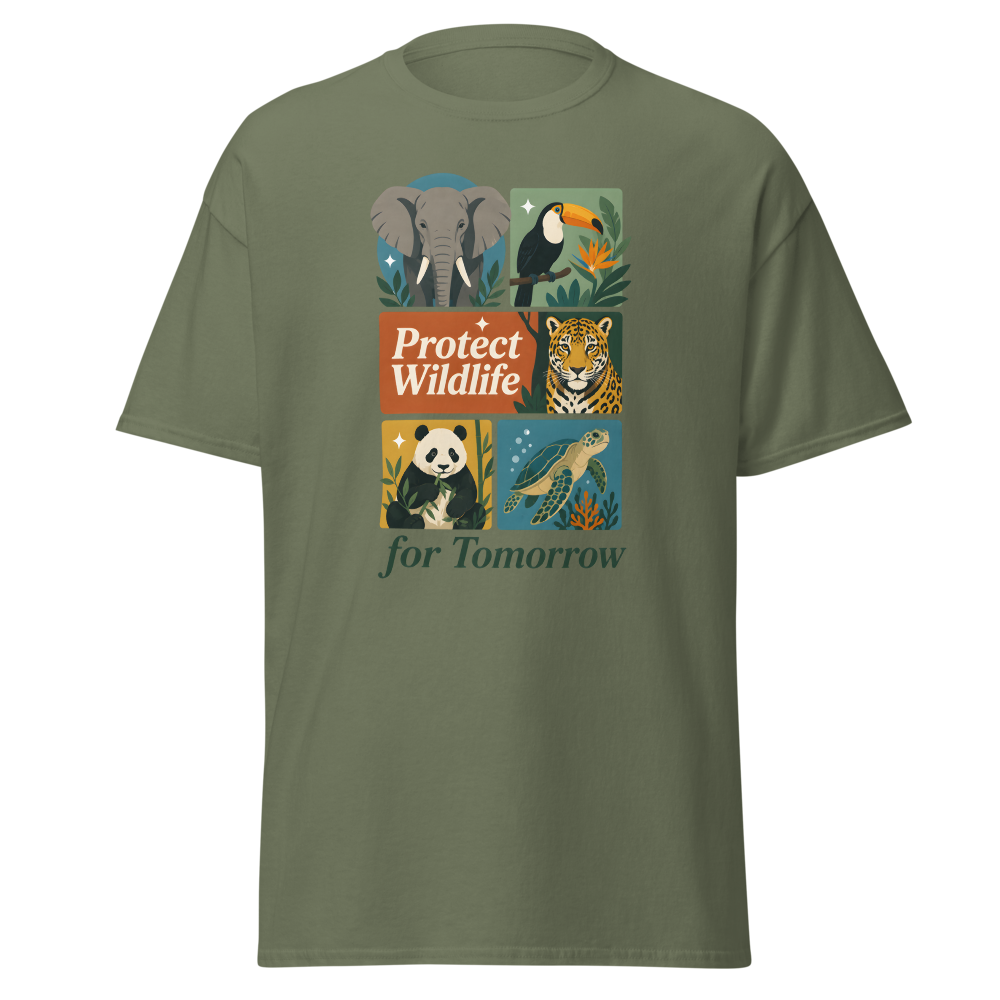 Unisex Classic Tee l wild animal l graphic tee