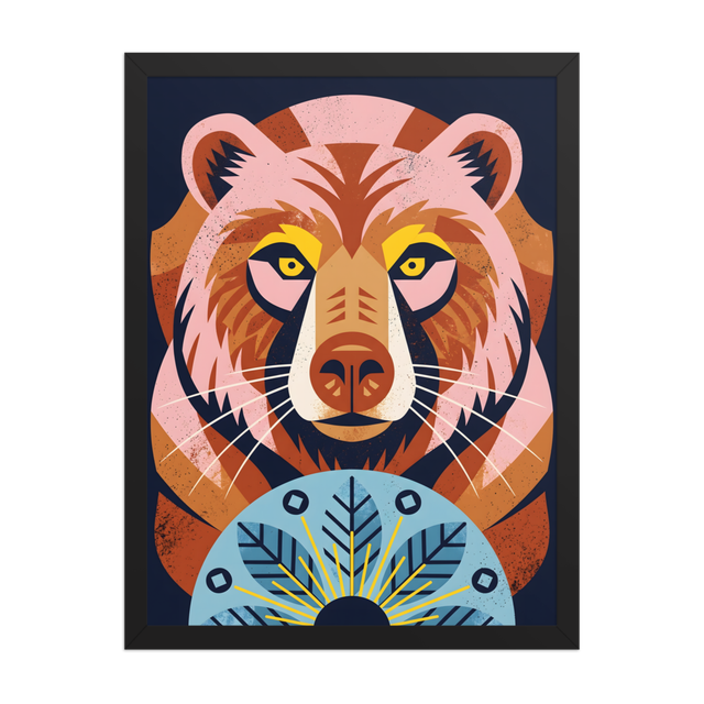 Bear Wall Poster l Wall Art l Poster