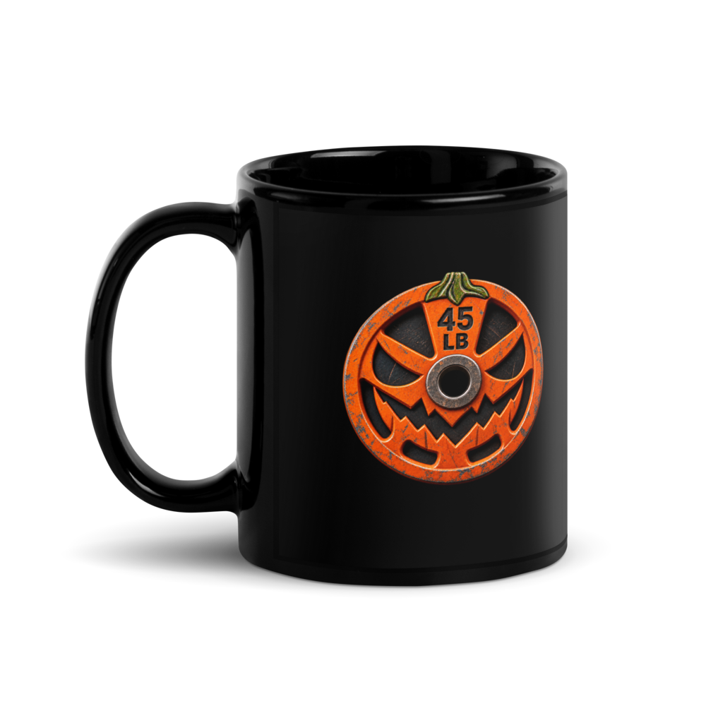 Pumpkin Weight Plate Mug