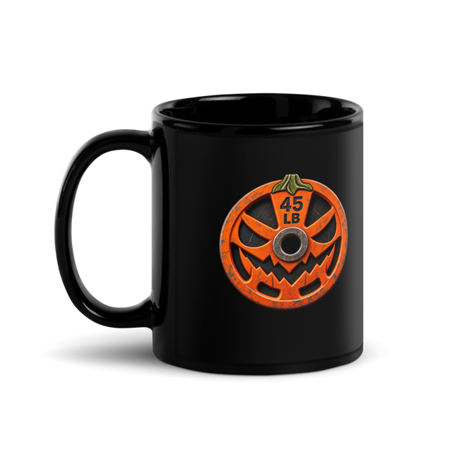 Pumpkin Weight Plate Mug