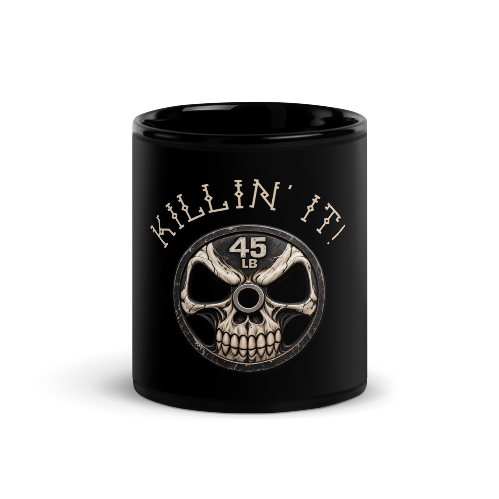 Skull Weight Plate Mug