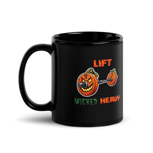 Pumpkin Barbell Mug