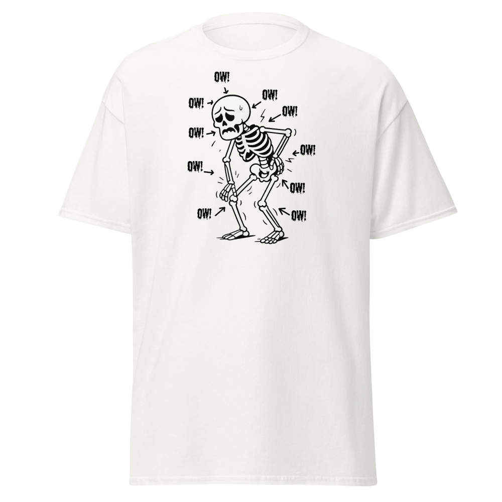 Ow Ow Ow Ow Ow Ow Ow Character Funny Skeleton